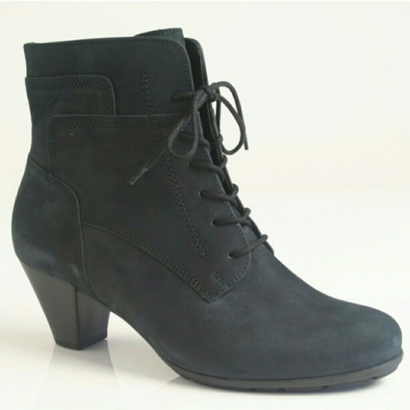 gabor lace up ankle boots